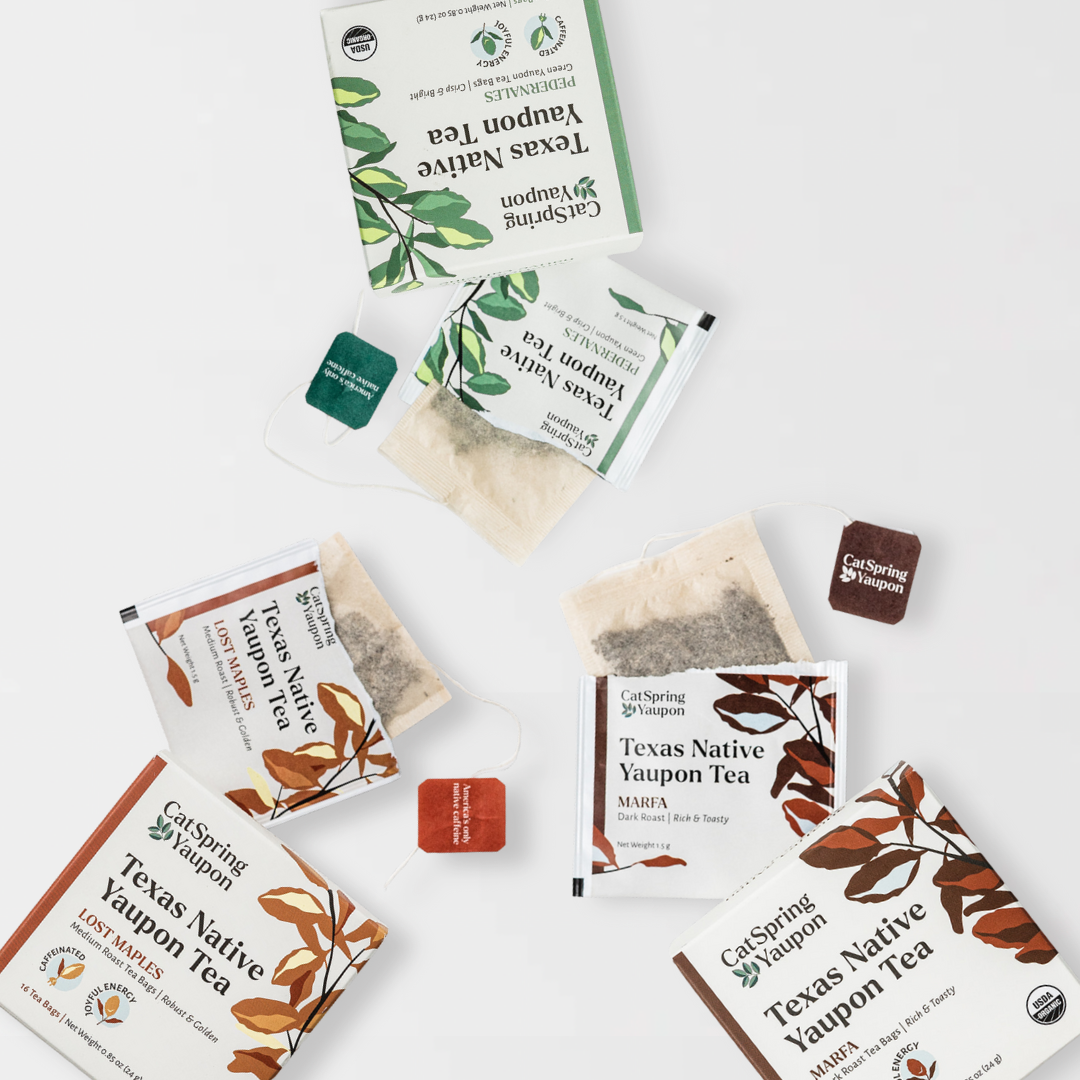 Multipack Yaupon Tea - 3 boxes of teabags (48 Count)