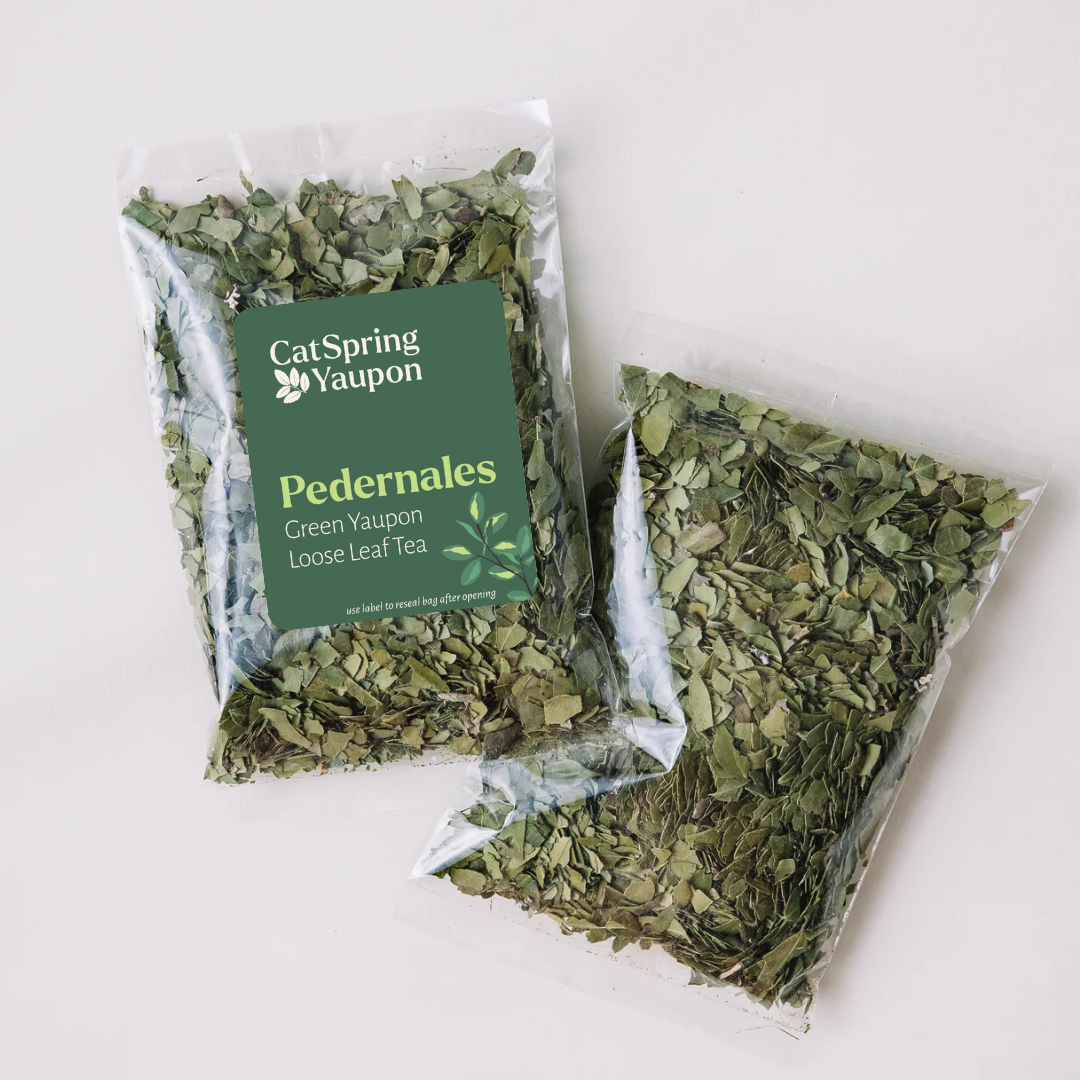 Loose Leaf Yaupon Variety Pack – Green, Medium & Dark Roasts